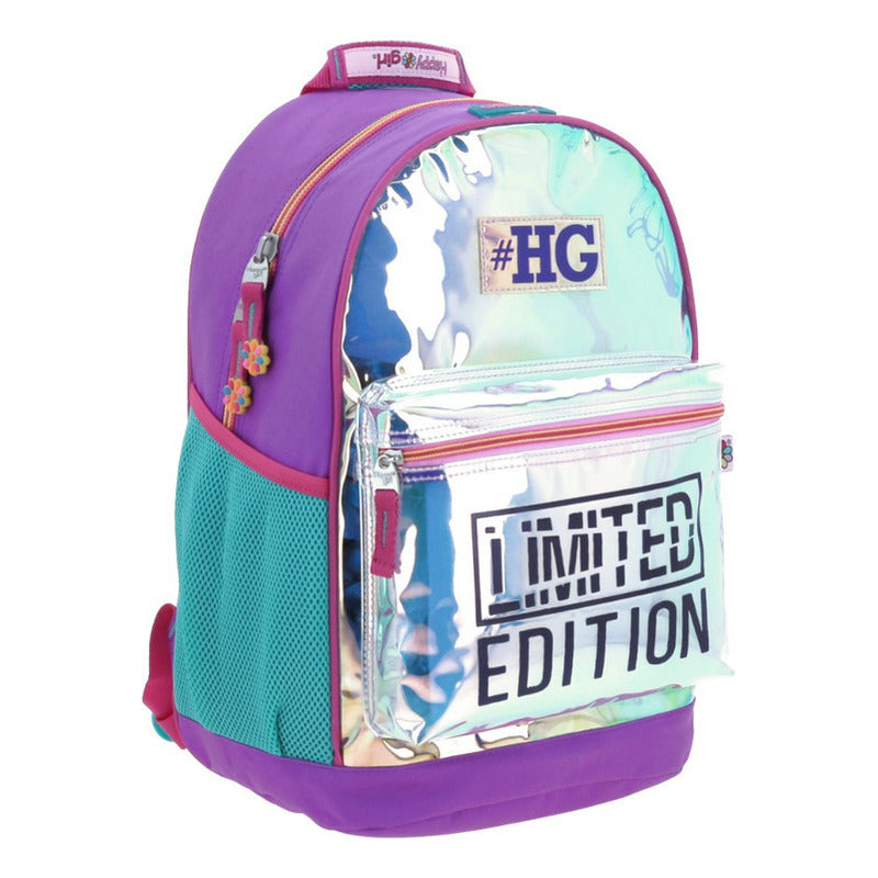 Mochila Happy Girl Limited Chenson - Vista frontal