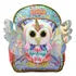 Mochila Lechuza Peluche 3d Rosa Tornasol Primaria Lluvia | Taidongo