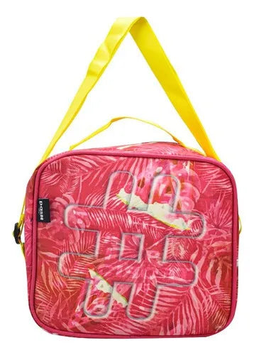 Mochila Lonchera Hashtag Estampado - Detalle estampado