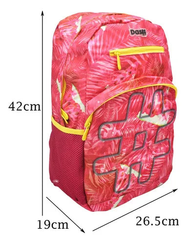Mochila Lonchera Hashtag Estampado - Set completo