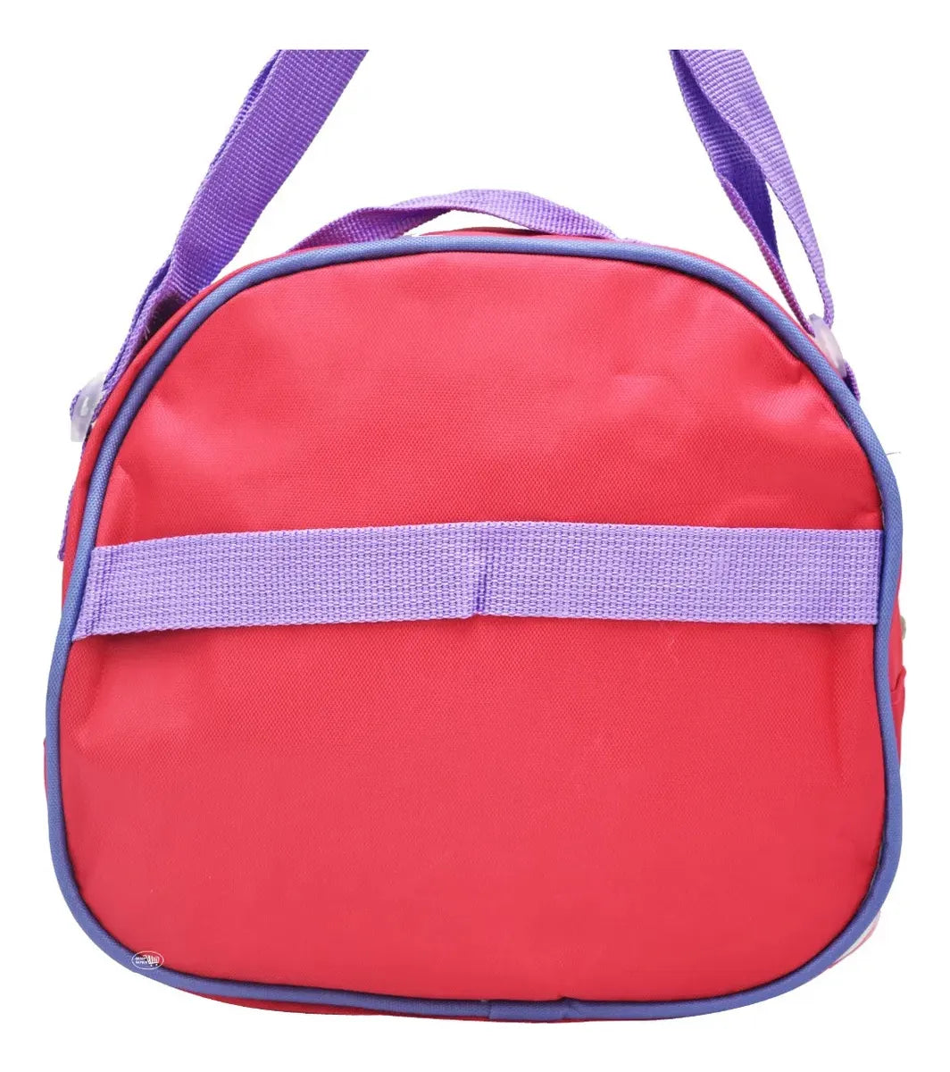 Mochila Lonchera Lapicera Muñeca - Vista lateral