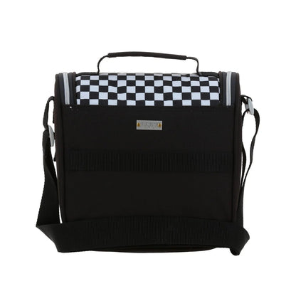 Mochila Lonchera Tart Cuadros - Detalle lateral