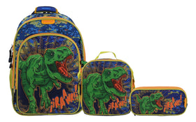 Mochila Chenson Lonchera Y Lapicera T Rex Raawr - Primaria | Taidongo