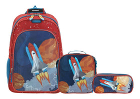 Mochila Chenson Lonchera Y Lapicera Transbordador - Primaria | Taidongo