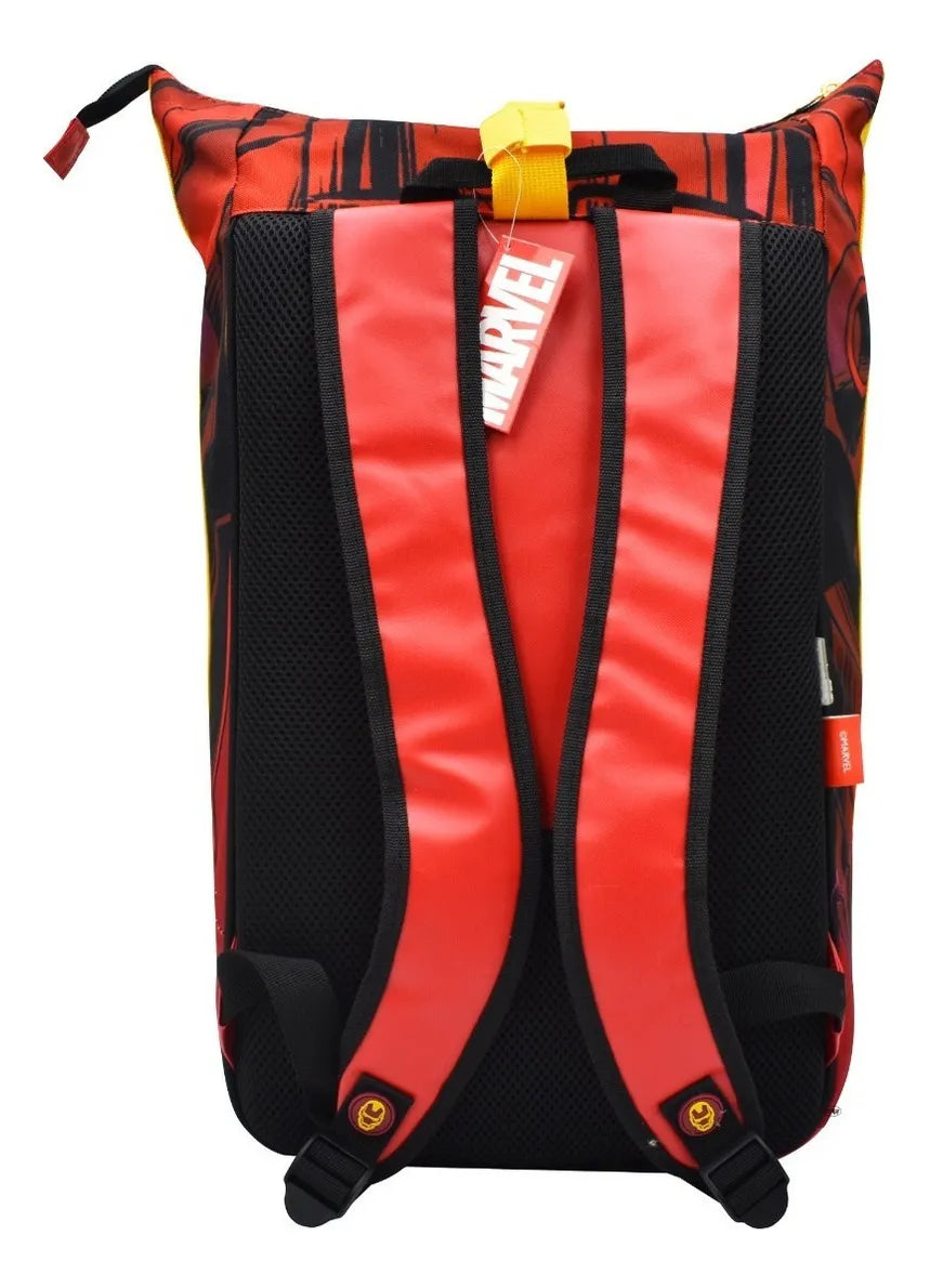 Mochila Marvel Armadura Iron - Vista trasera
