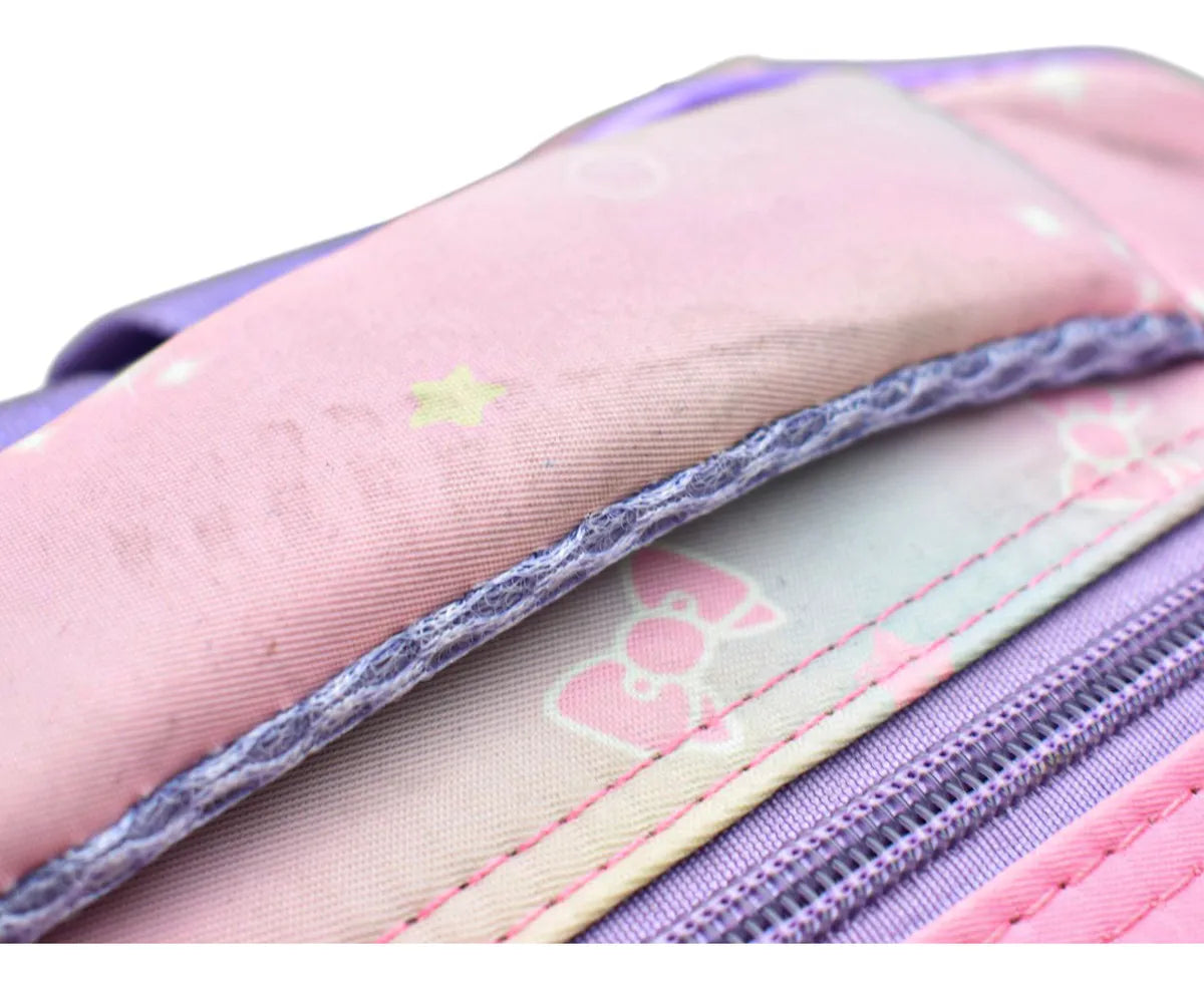 Mochila Oso Con Flores - Detalle cierre