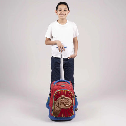 Mochila Ruedas Con Luz Chenson - Detalle estampado
