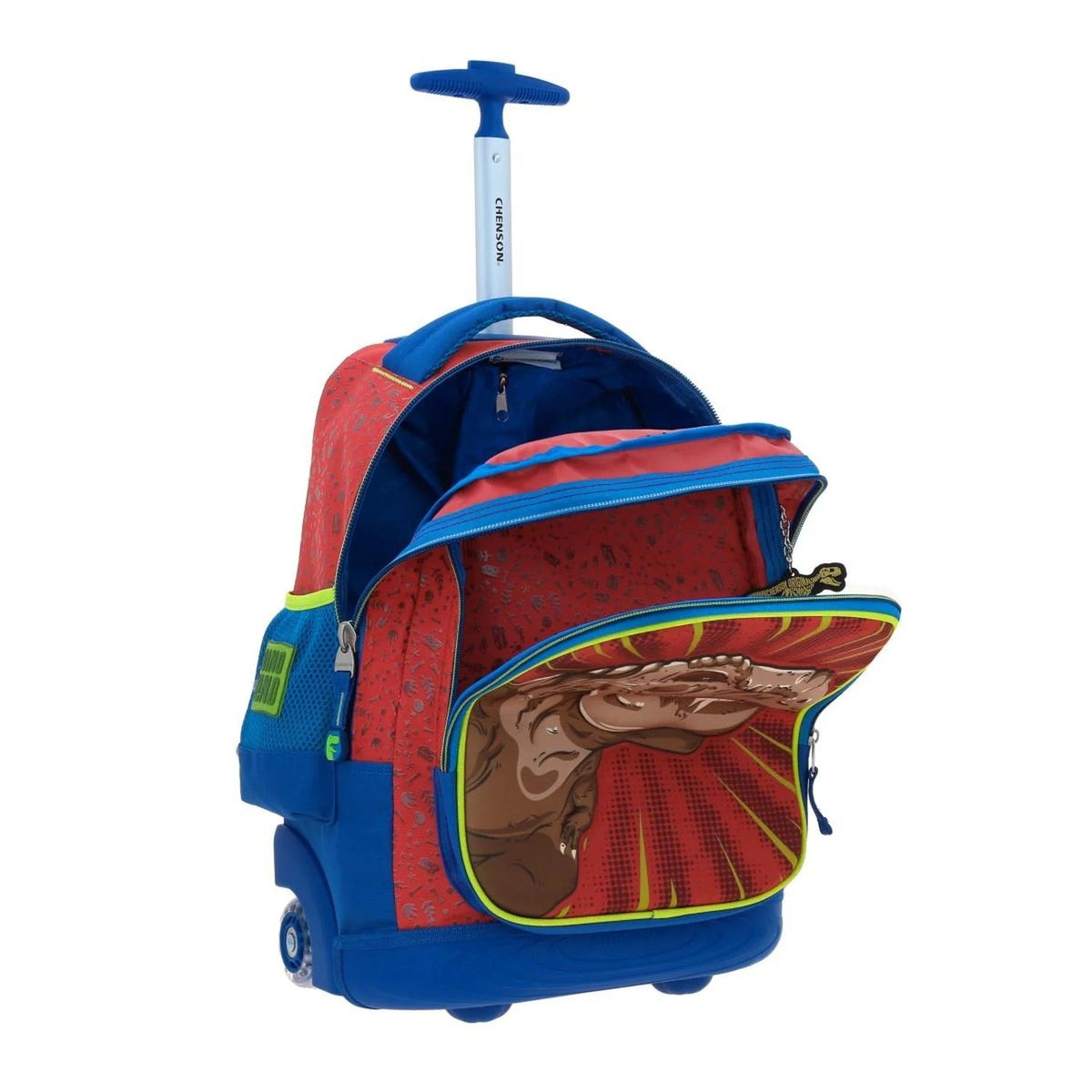 Mochila Ruedas Con Luz Chenson - Vista lateral