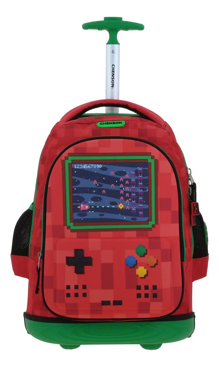Mochila Ruedas Con Luz Chenson - Vista frontal