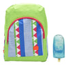 Mochila Y Lapicera Formas Primaria Bp110bc-01x Basic City Verde Claro Estampado | Taidongo