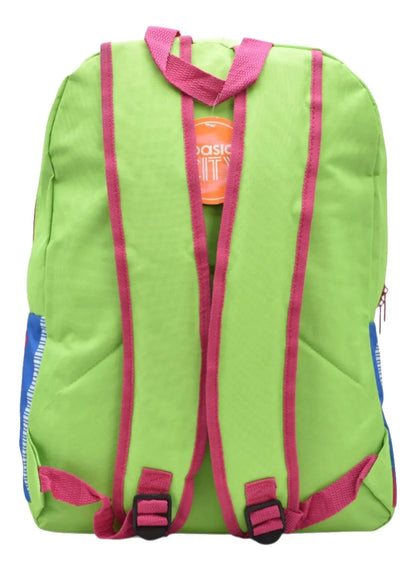 Mochila Y Lapicera Formas - Vista lateral