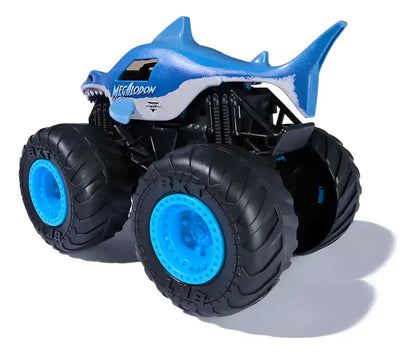 Monster Jam Megalodon Con Luz Y Sonido 1:24 Spin Master - Vista trasera