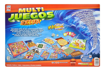 Multi Juegos Extra Mas De 20 Juegos De Mesa Fotorama - Vista trasera