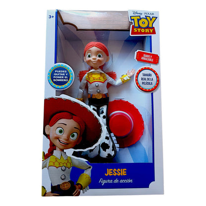 Muñeca Jessie 34 Cm - Detalle compartimentos