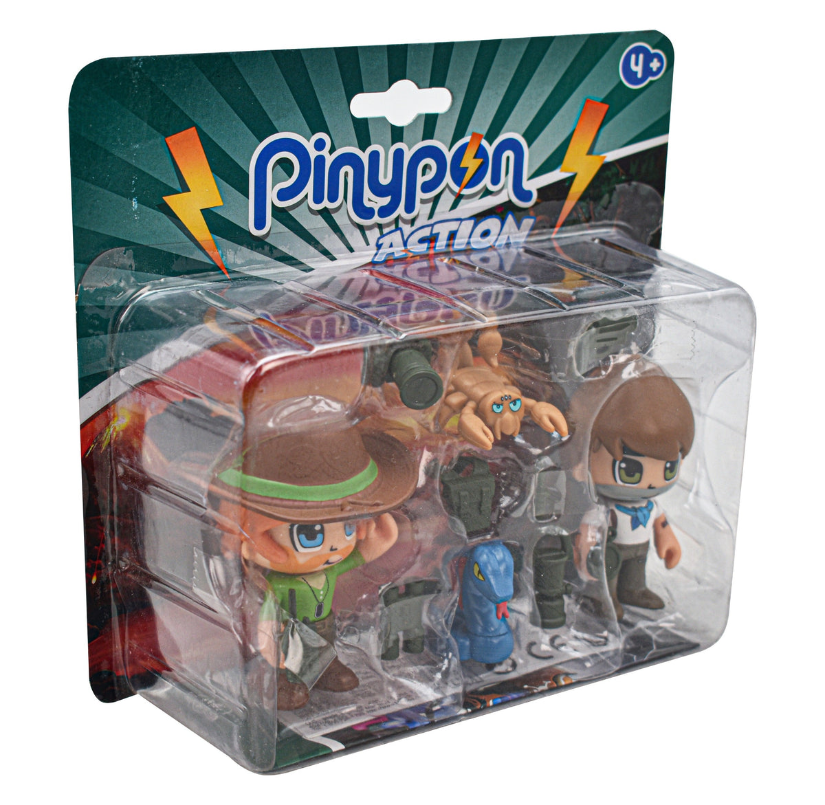 Pinypon Action Exploradores Con Accesorios Famosa - Vista lateral