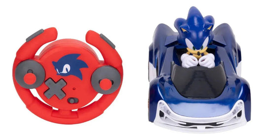 Sonic The Hedgehog Speed Star Lightning Radio Control Jakks - Vista frontal