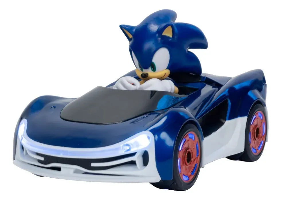 Sonic The Hedgehog Speed Star Lightning Radio Control Jakks - Vista trasera