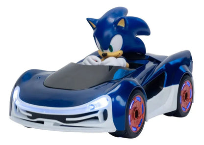 Sonic The Hedgehog Speed Star Lightning Radio Control Jakks - Vista trasera