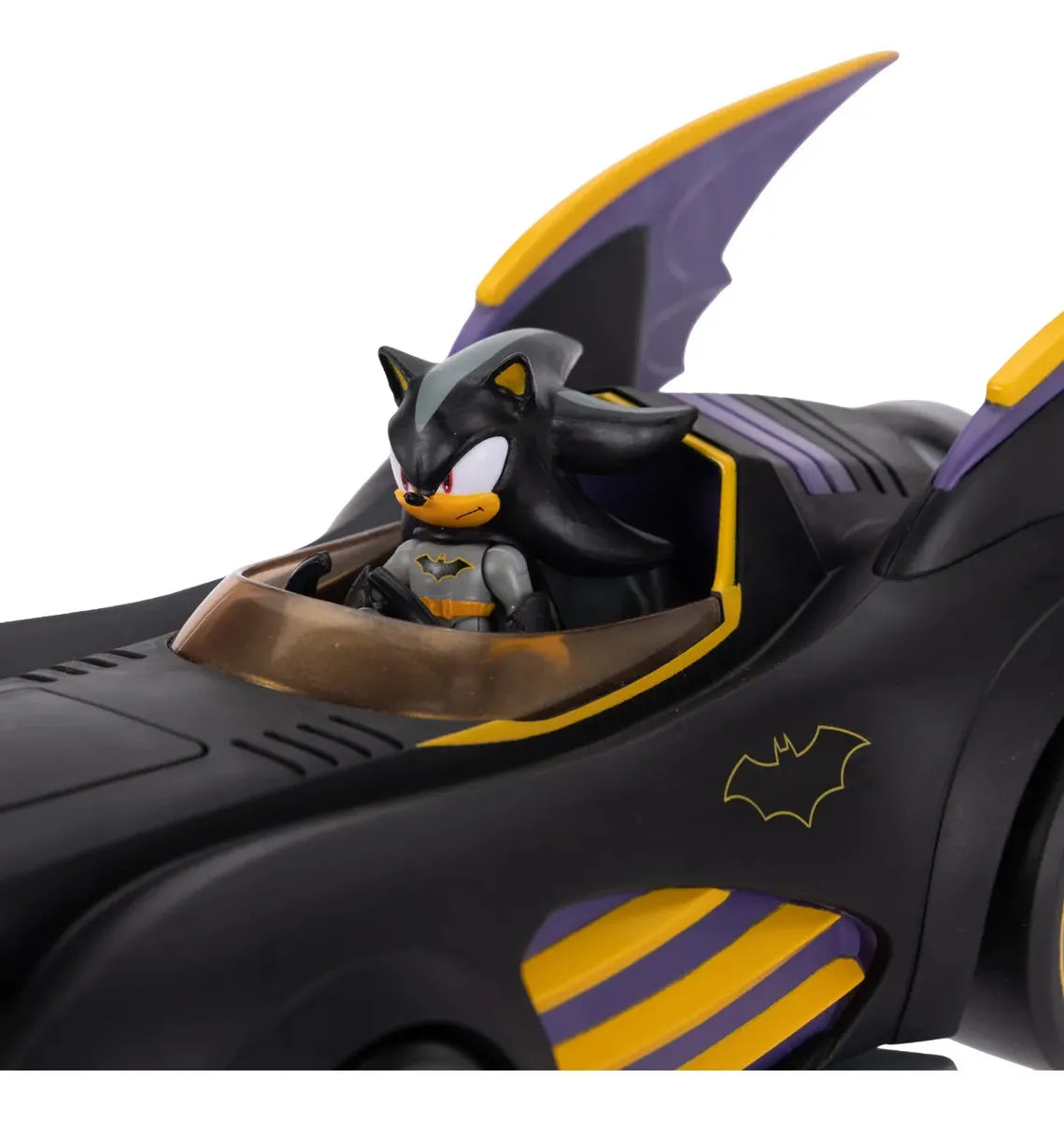 Sonic X Dc Shadow Como Batman Y Batimovil Jakks Pacific - Detalle compartimentos