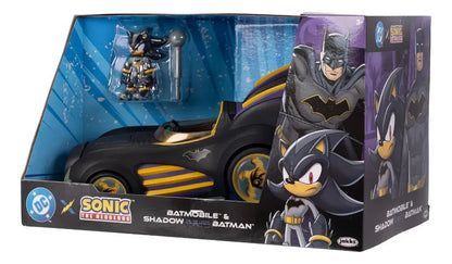 Sonic X Dc Shadow Como Batman Y Batimovil Jakks Pacific - Vista trasera