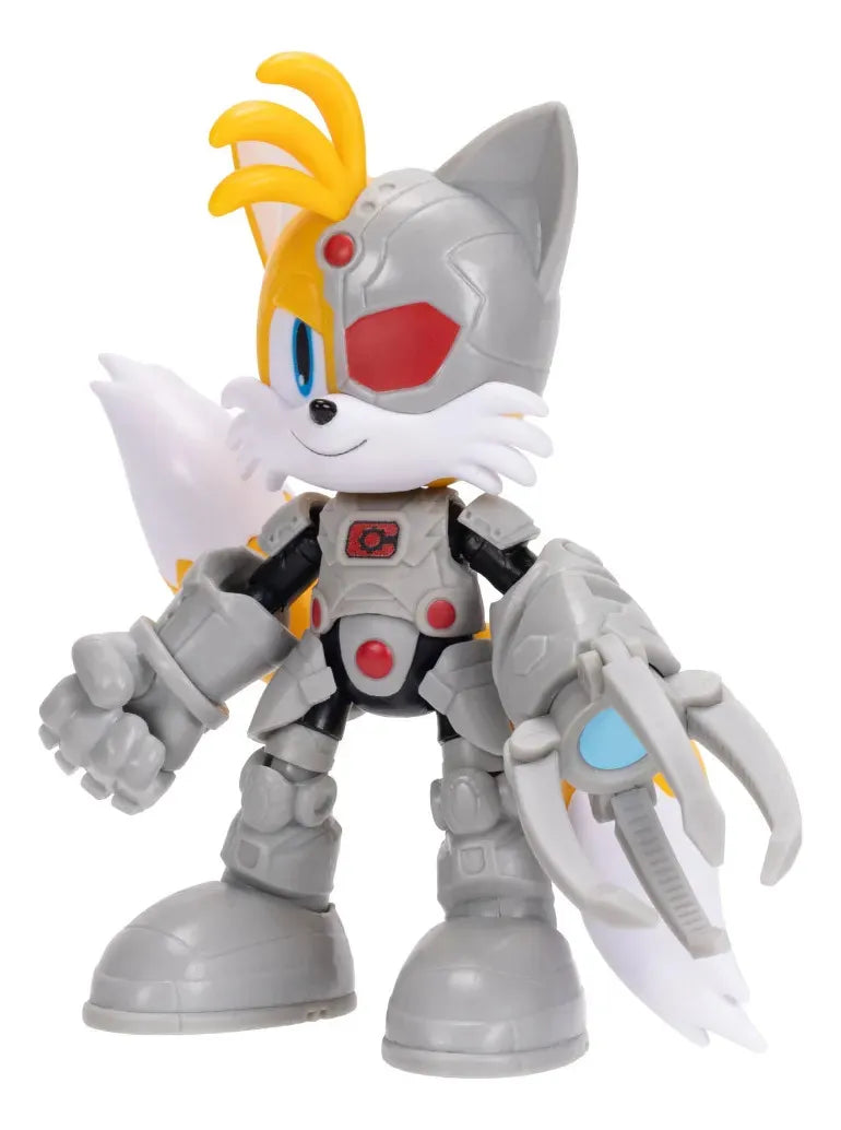 Sonic X Dc Tails Como Cyborg Figura 12cm Jakks Pacific - Vista trasera