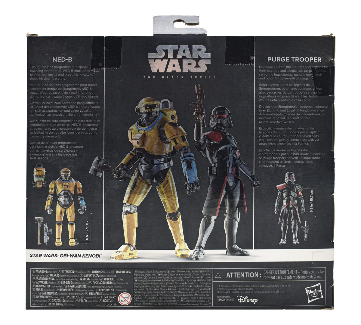 Star Wars Ned-b Y Purge Trooper The Black Series Hasbro Cf - Detalle cierre