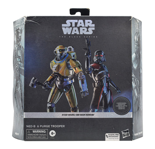 Star Wars Ned-b Y Purge Trooper The Black Series Hasbro Cf - Vista frontal