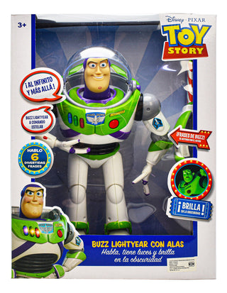Toy Story Buzz Lightyear Luz Sonidos Brilla 30cm Toymark