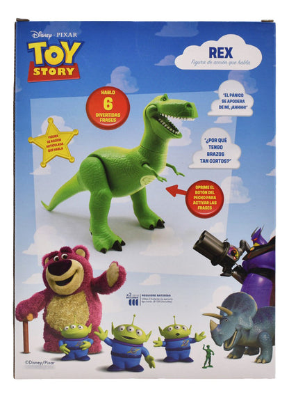 Rex Figura De Accion - Detalle compartimentos