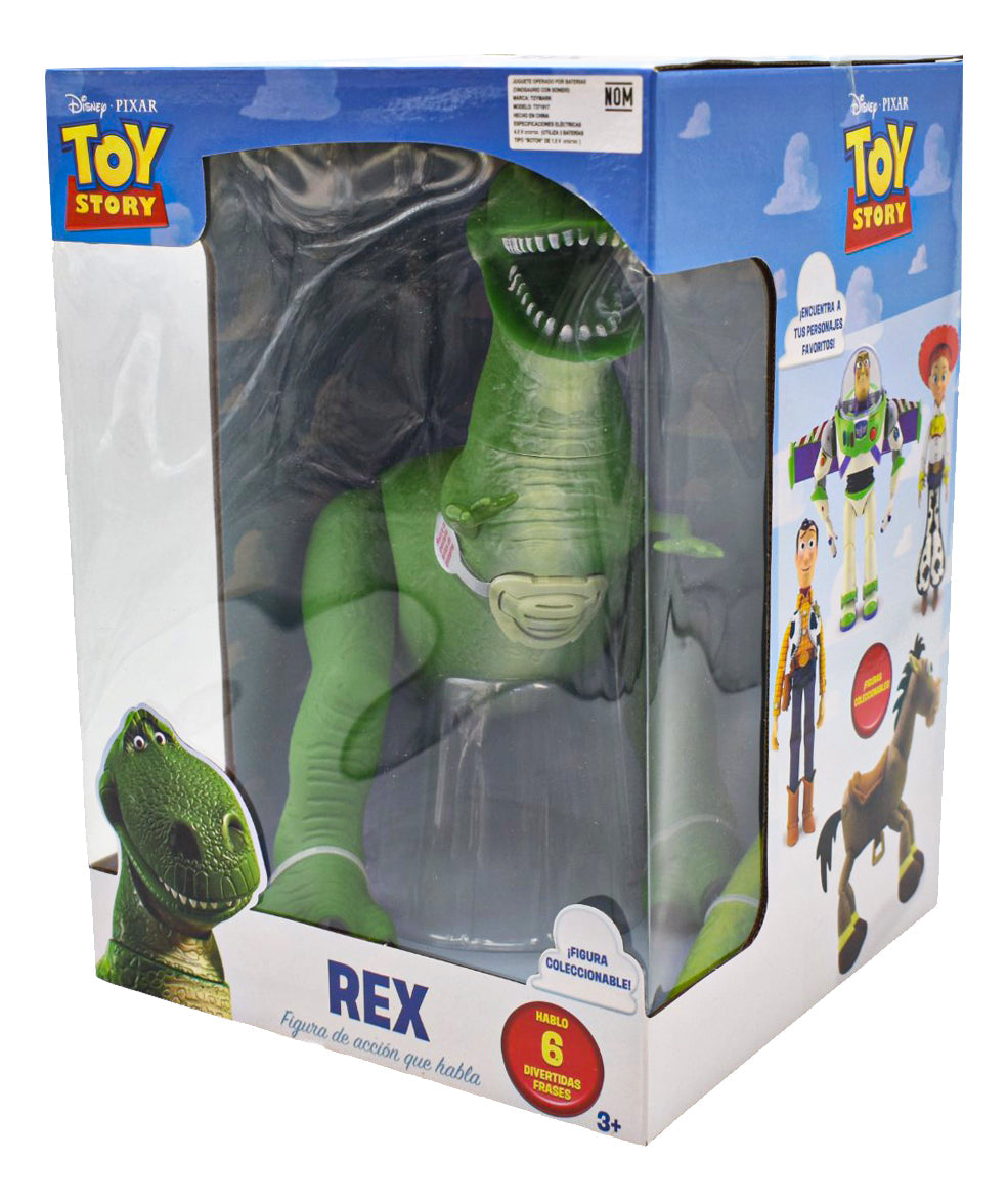 Rex Figura De Accion - Vista trasera