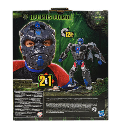 Transformers Rise The Beasts Optimus Primal 2 En 1 Hasbro Cf - Detalle cierre