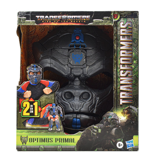 Transformers Rise The Beasts Optimus Primal 2 En 1 Hasbro Cf - Vista frontal